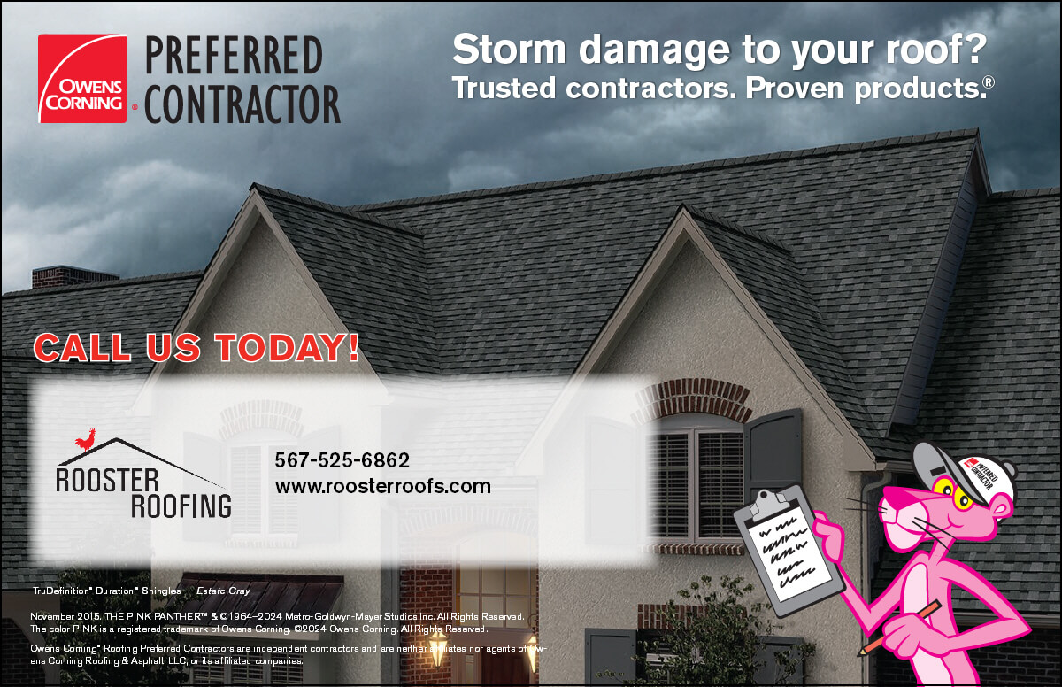 Rooster Roofing LLC's Ad